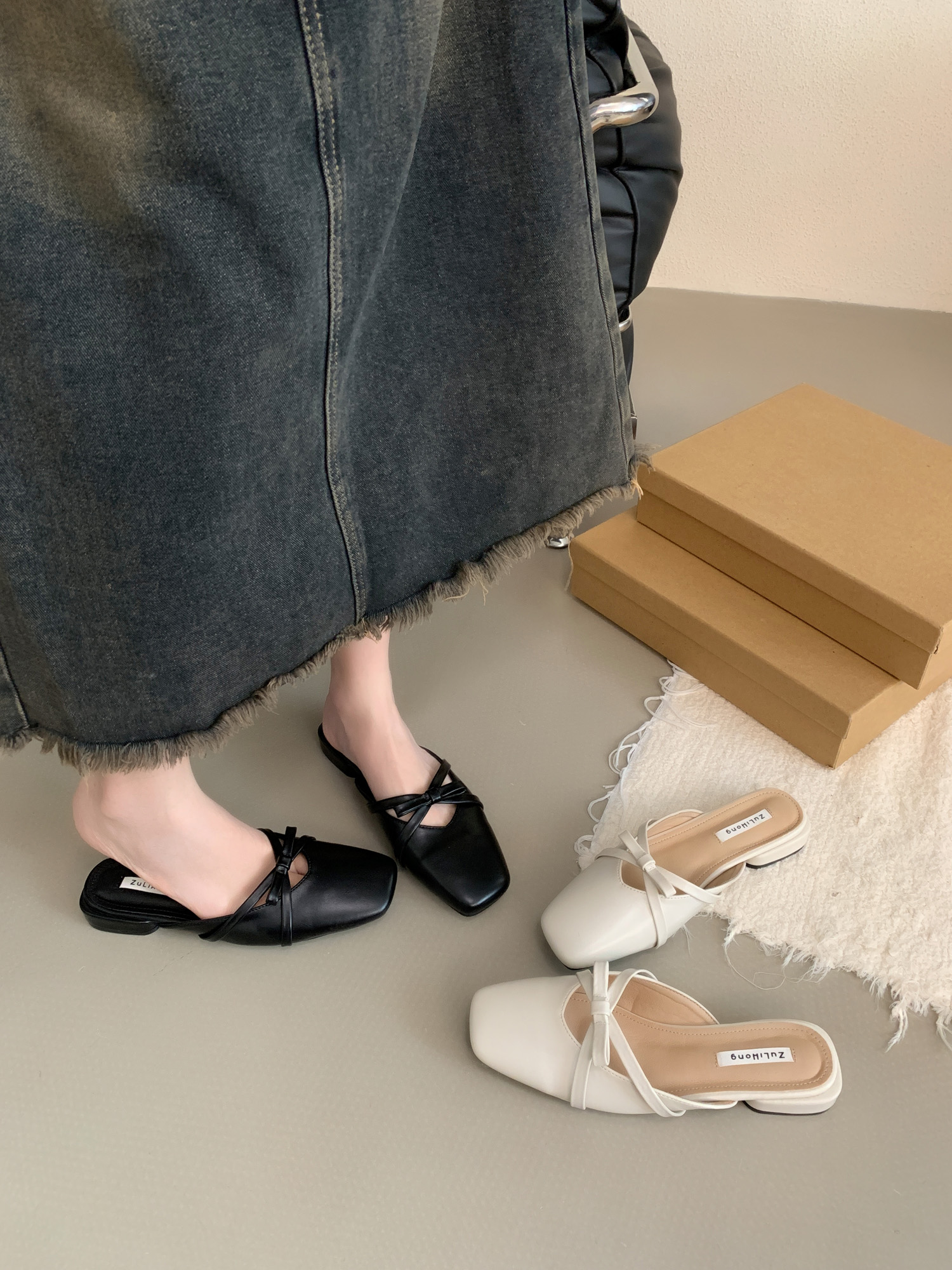 womens-bow-mary-jane-slipper-low-heel-square-toe-soft-comfort-slip-on-spring-2025