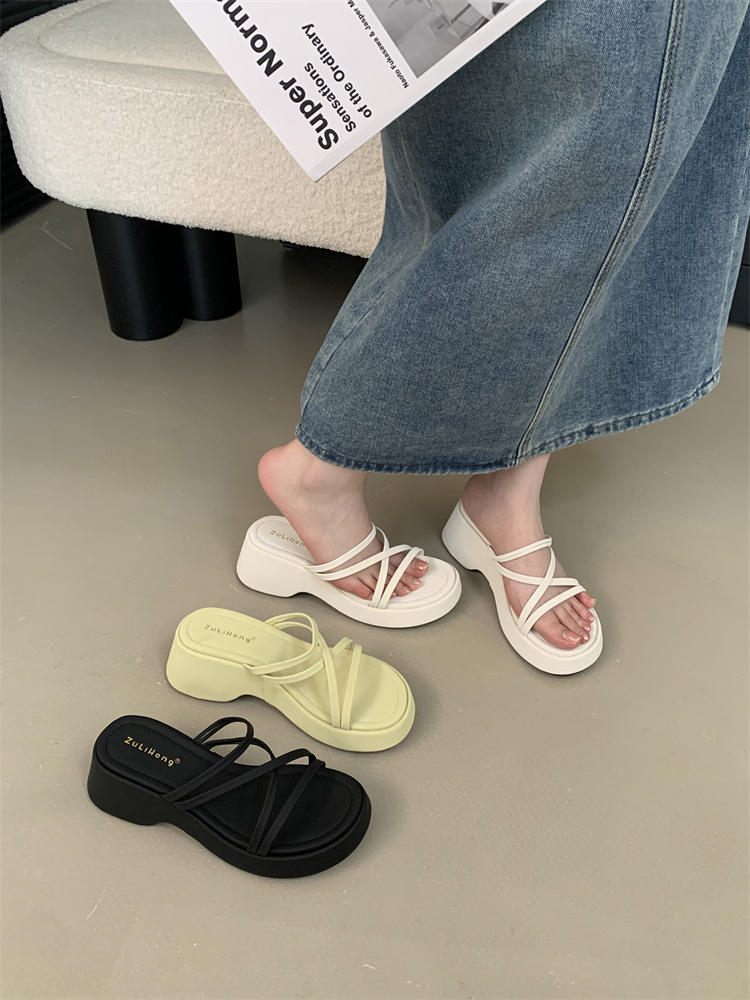 womens-summer-platform-slippers-with-height-increase-black-white-lemon-yellow-korean-style